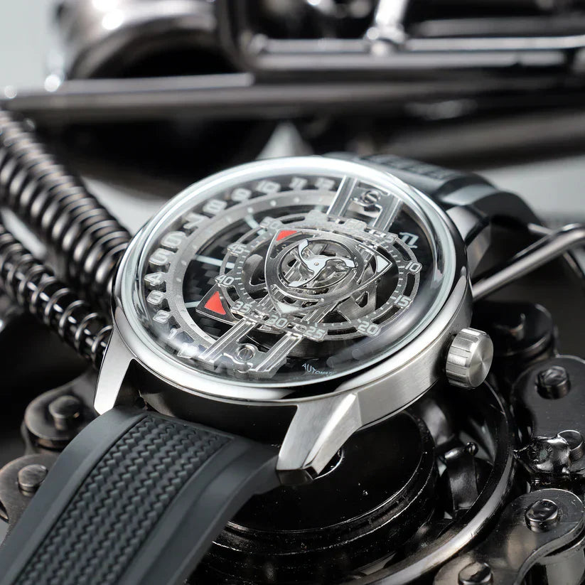 Luxury Men's Automatic Unique Skeleton Watch