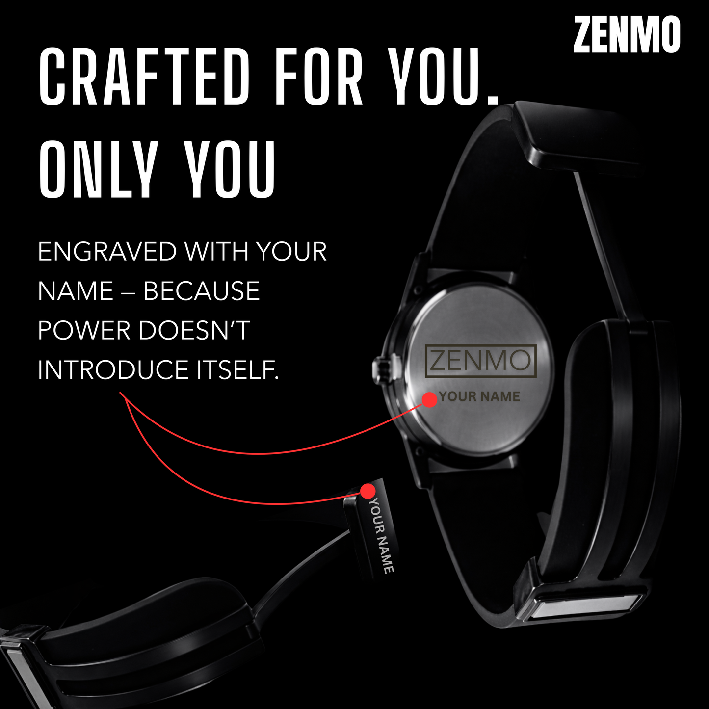 Magneto Metal Natural Number Silver Watch Classic