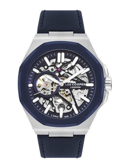 Lee Cooper Men's Automatic Leather Strap Watch – LC07978-454