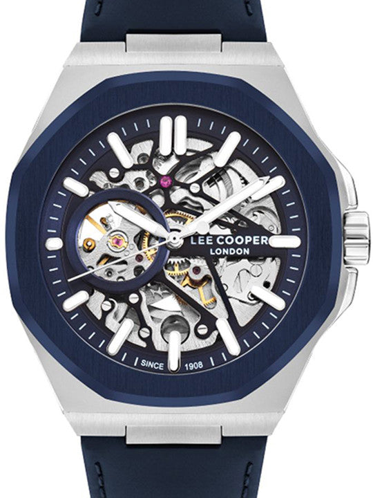 Lee Cooper Men's Automatic Leather Strap Watch – LC07978-454