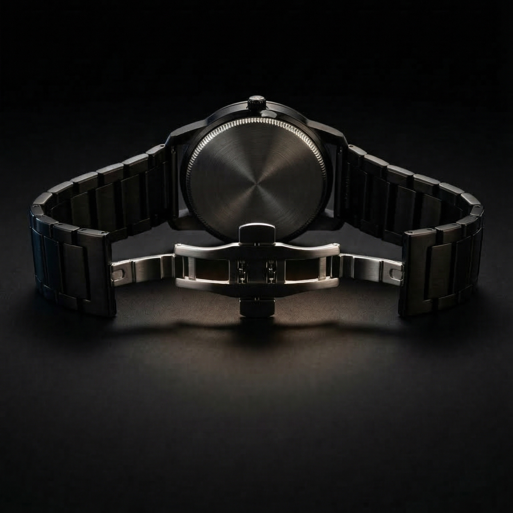 Magneto Metal Roman Black Watch classic