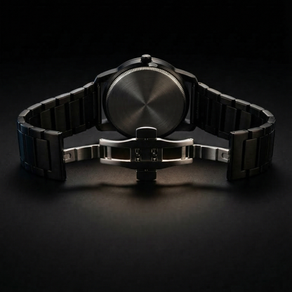 Magneto Metal Roman Black Watch classic