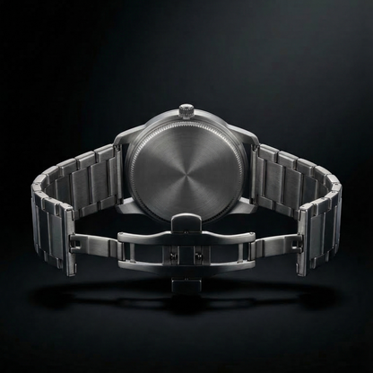 Magneto Metal Silver Watch