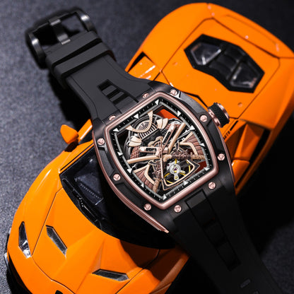 MINBER Automatic Skeleton Watch - Samurai - 9198-5