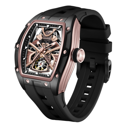 MINBER Automatic Skeleton Watch - Samurai - 9198-5