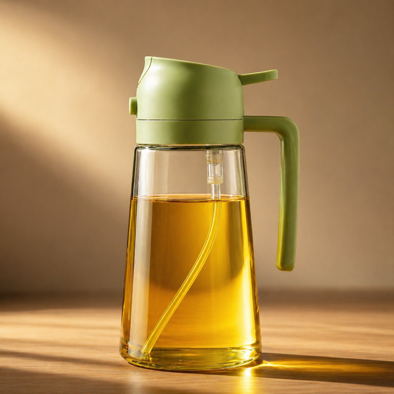2-in-1 Oil Sprayer & Dispenser Bottle