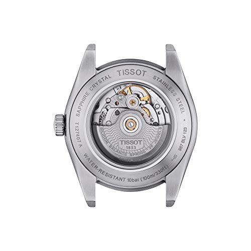 Tissot Mens Gentleman Stainless Steel Dress Watch|B07XTVQ3W7