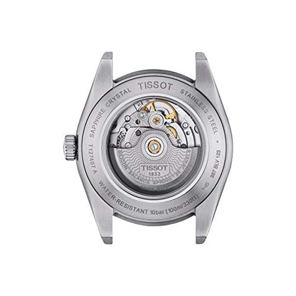 Tissot Mens Gentleman Stainless Steel Dress Watch|B07XTVQ3W7