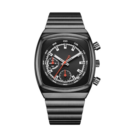 CILOA Mens Watches Chronograph Stainless Steel Waterproof Date Analog Business Fashion Wristwatch for Men|B0FNJYXPZ7