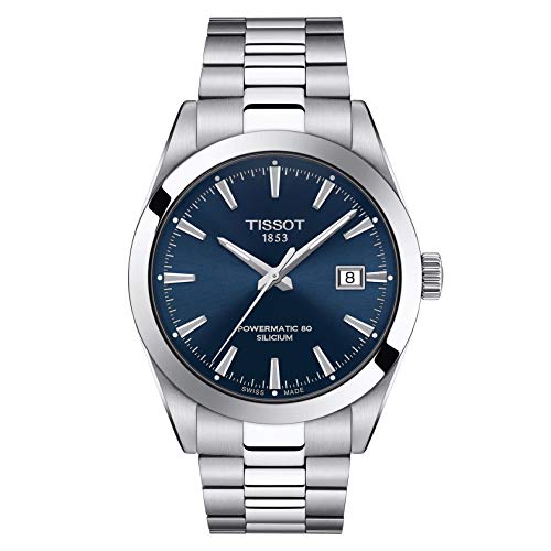 Tissot Mens Gentleman Stainless Steel Dress Watch|B07XTVQ3W7