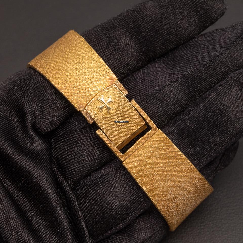 Vacheron Constantin Vintage 18K Yellow Gold Case & Bracelet Champagne Dial
