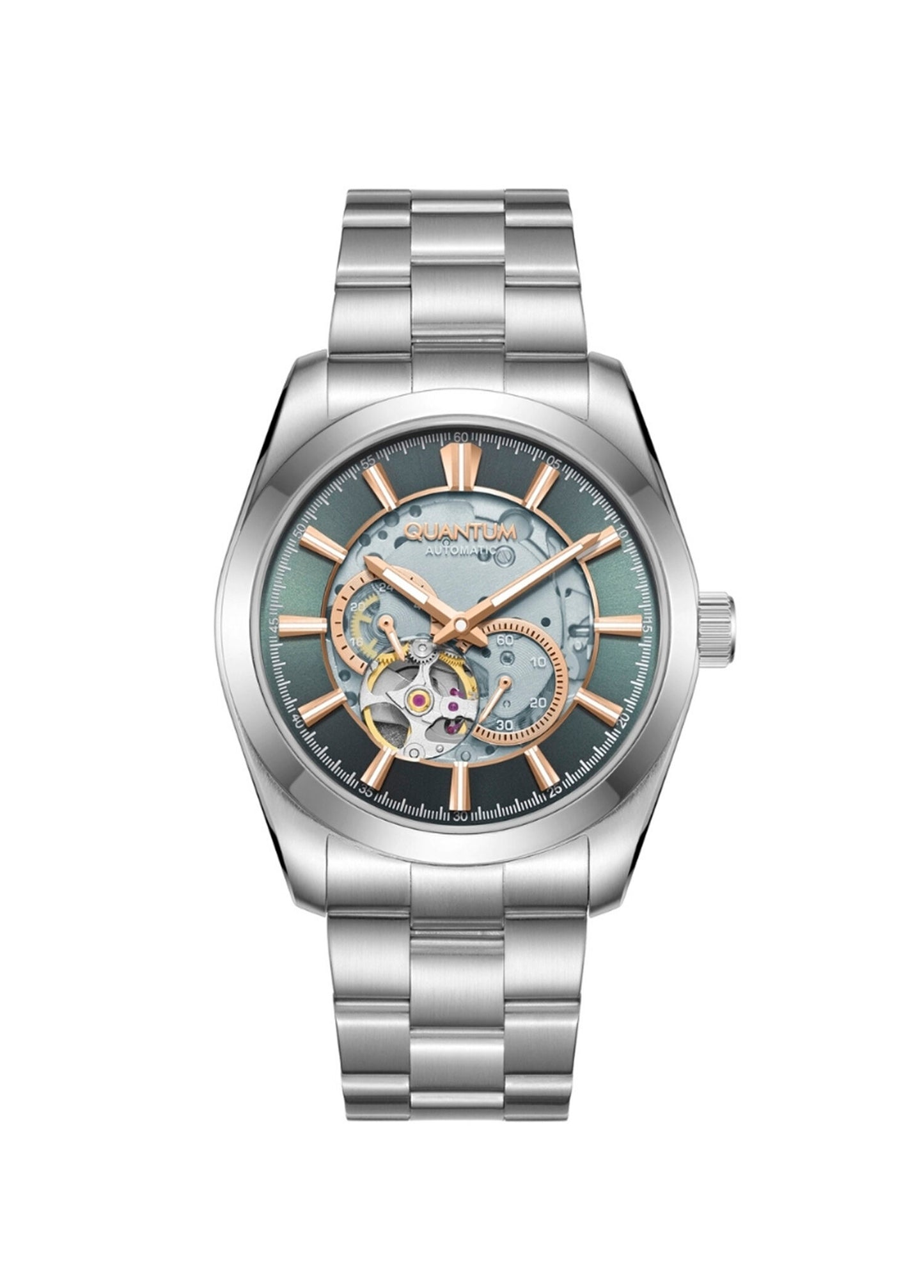 Quantum QMG1132.370 Grey Steel Men's Watch - 1