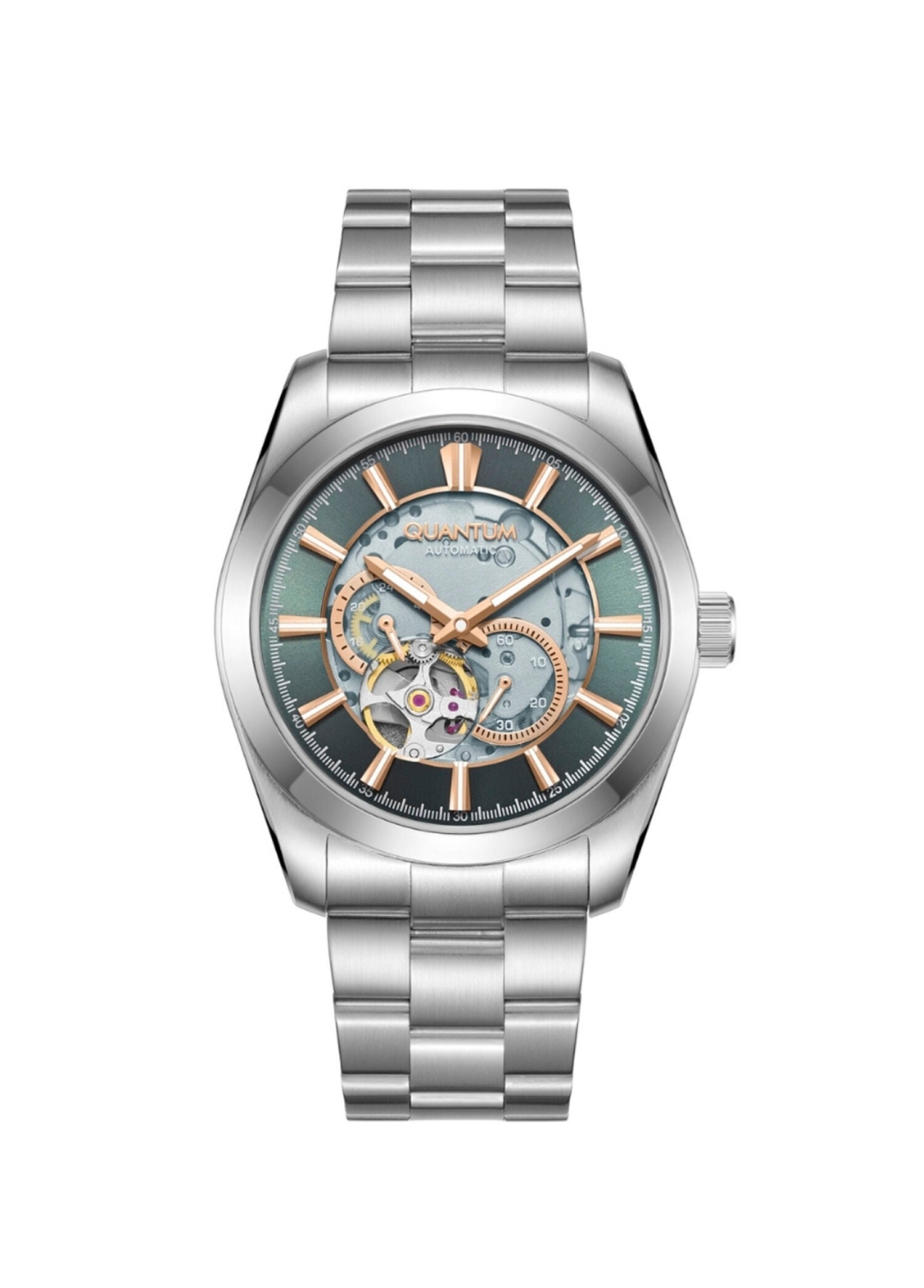 Quantum QMG1132.370 Grey Steel Men's Watch - 1