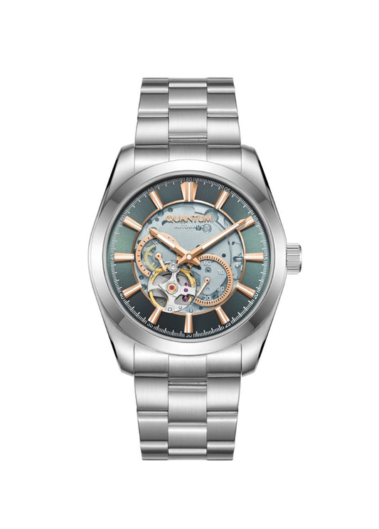 Quantum QMG1132.370 Grey Steel Men's Watch - 1