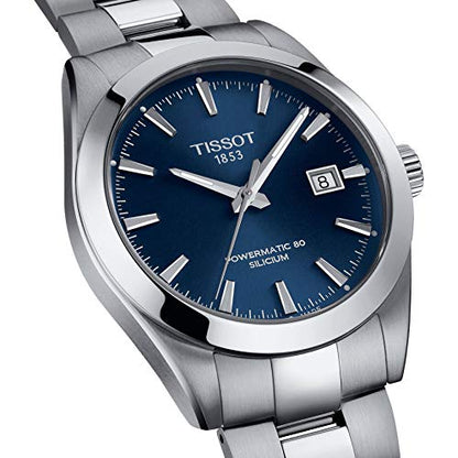 Tissot Mens Gentleman Stainless Steel Dress Watch|B07XTVQ3W7