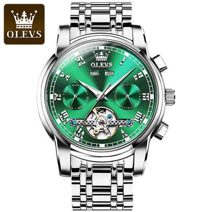 Olevs Men's Watch 6607 - Image 8