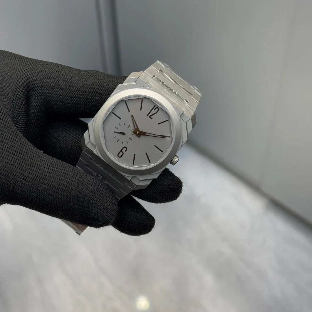 Ultra-Thin Octagonal Automatic Watch – Modern Luxury Redefined
