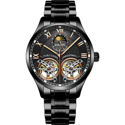 AILANG Brand Stainless Steel Automatic Mechanical Watch