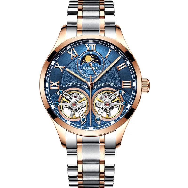 AILANG Brand Stainless Steel Automatic Mechanical Watch