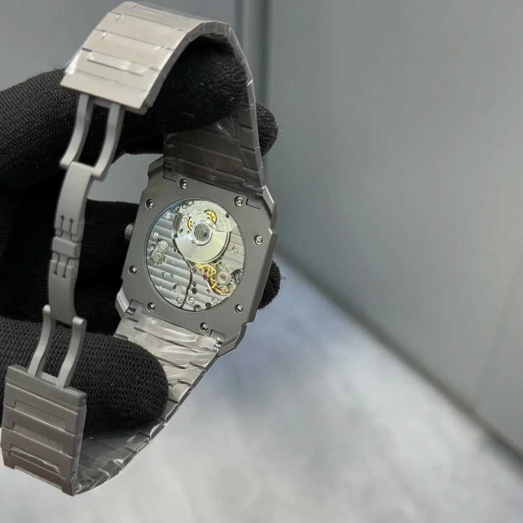 Ultra-Thin Octagonal Automatic Watch – Modern Luxury Redefined
