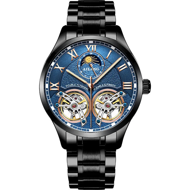 AILANG Brand Stainless Steel Automatic Mechanical Watch