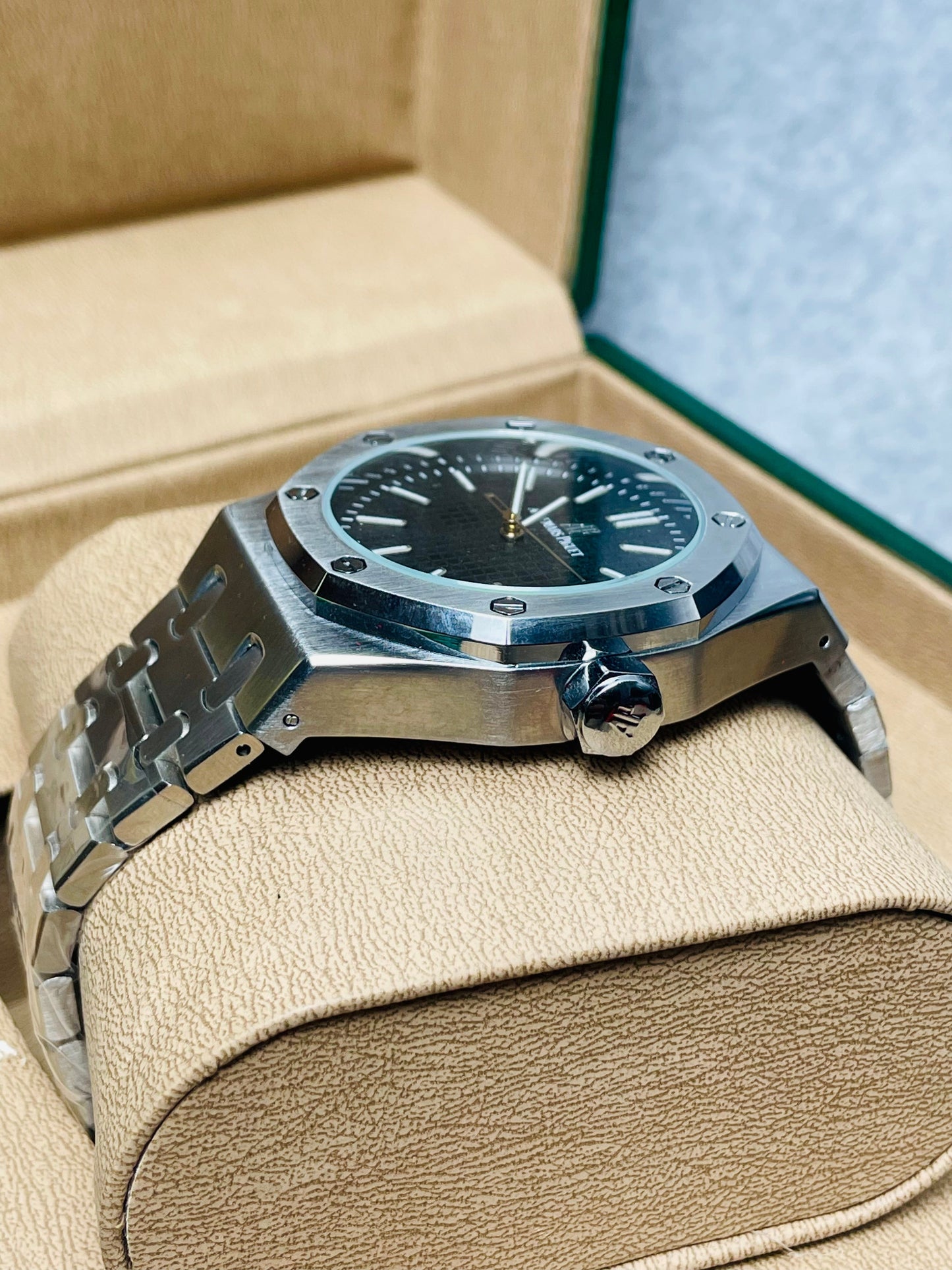 Royal Oak Blue & Black Dial – Iconic Luxury, Modern Power