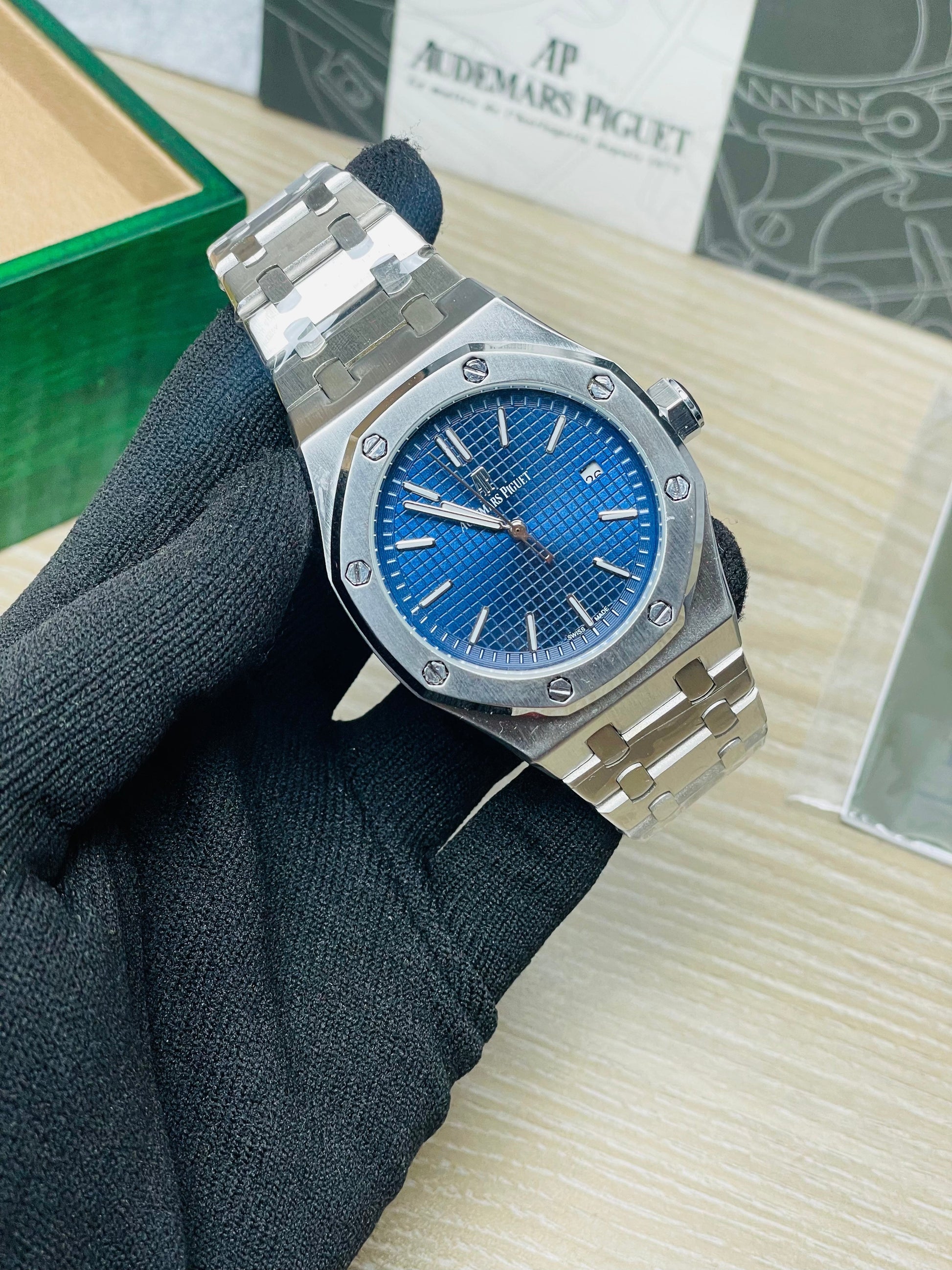 Royal Oak Blue & Black Dial – Iconic Luxury, Modern Power