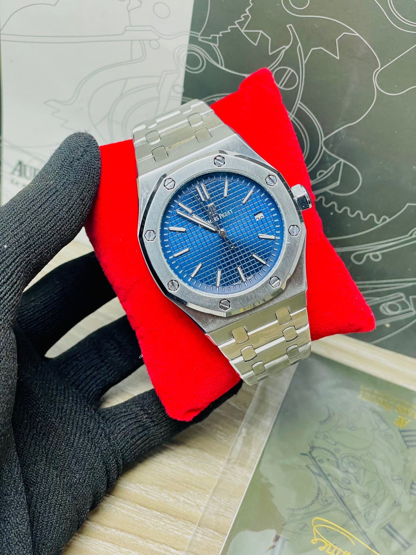 Royal Oak Blue & Black Dial – Iconic Luxury, Modern Power