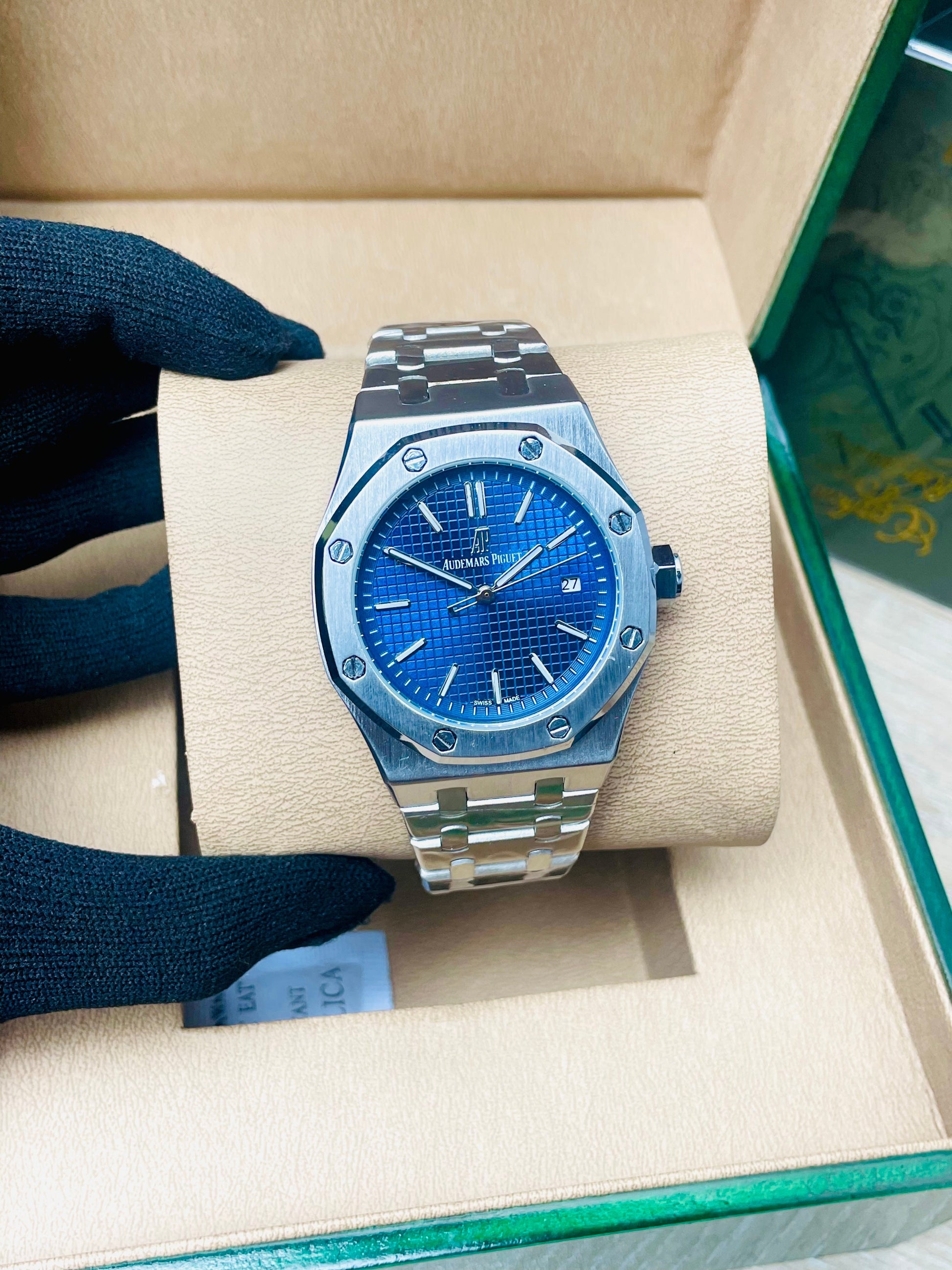 Royal Oak Blue & Black Dial – Iconic Luxury, Modern Power