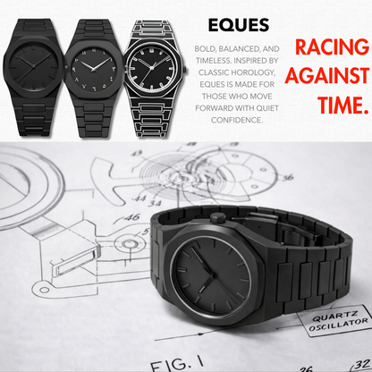 EQUES ALL BLACK