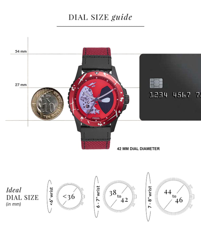 Fossil Marvel Automatic Watch for Men – Limited Edition Collector’s Timepiece