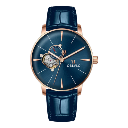 Automatic Victory Partial Skeleton Dial Dress Watch