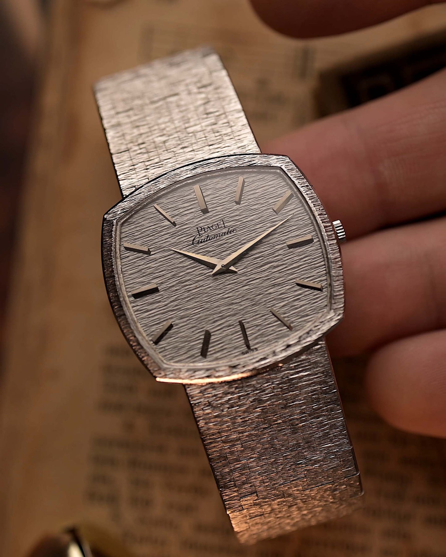 Piaget Bark 18K Automatic – A Rare Icon of 1970s Luxury