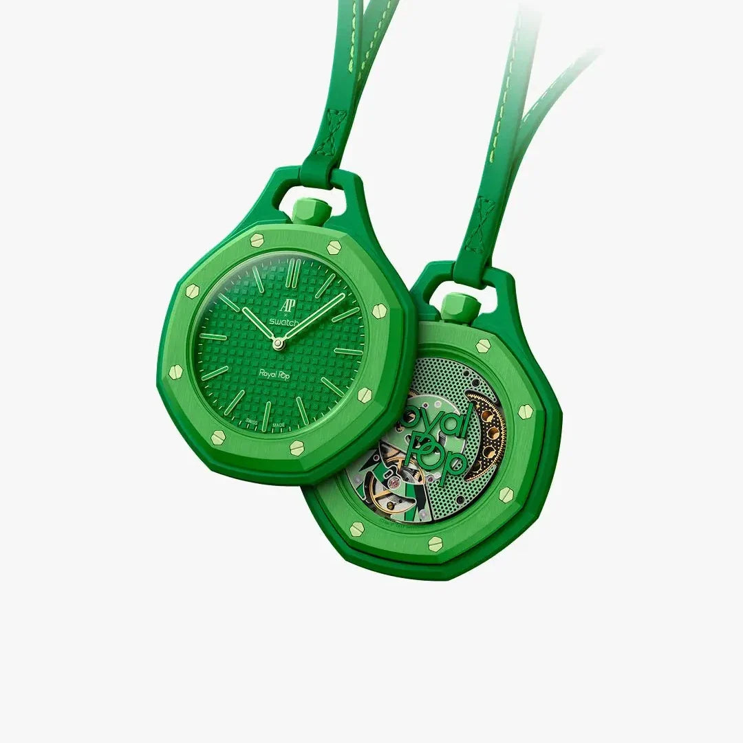 SWATCH X AUDEMARS PIGUET AP - ROYAL POP GREEN EIGHT