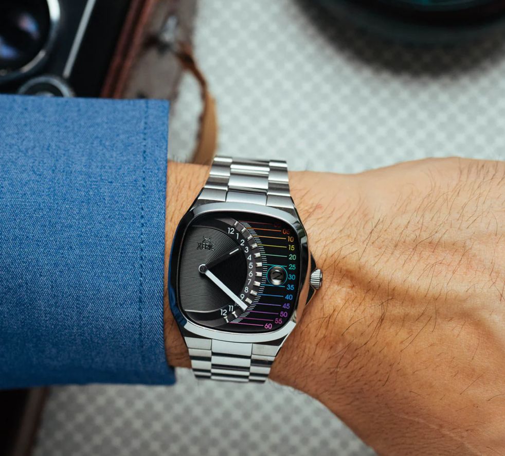 Timeline Automatic Retrograde Watch