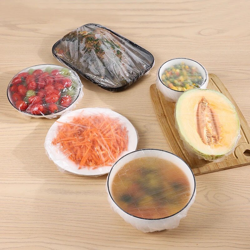 Activ Life™ - Reusable Transparent Food Covers (100 Pcs)
