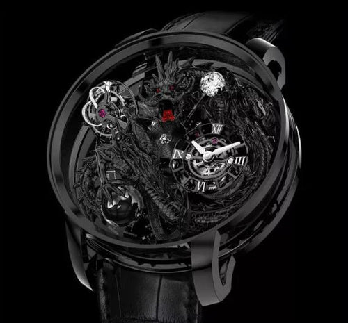 Astronomia Dragon Solar Watch Black