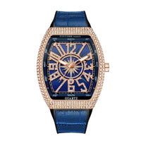 Blue & Rose Gold