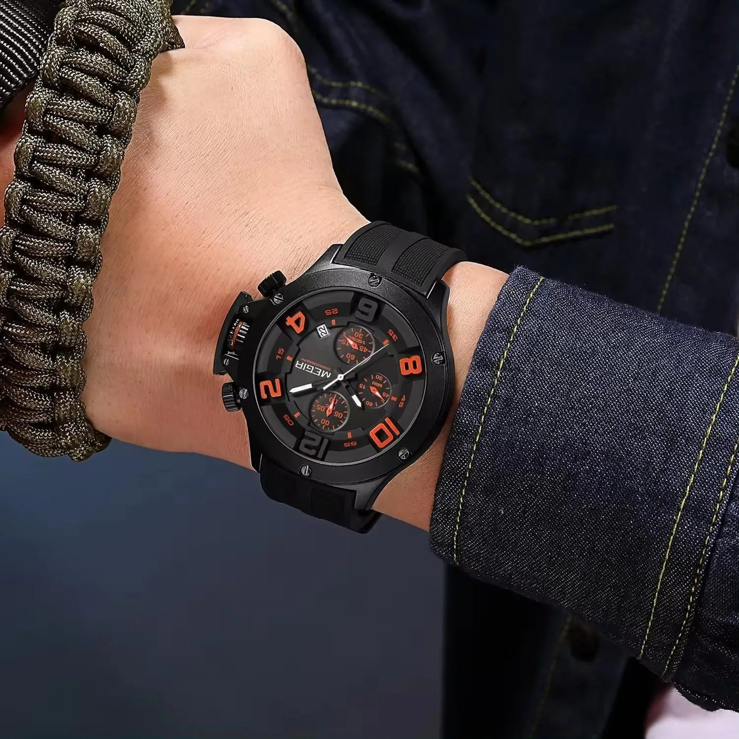 ChronoLux 8115 – Men's Chrono Watch