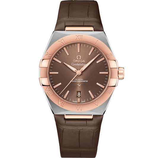 Omega Constellation Co‑Axial Master Chronometerbrown Dial Men 39MM